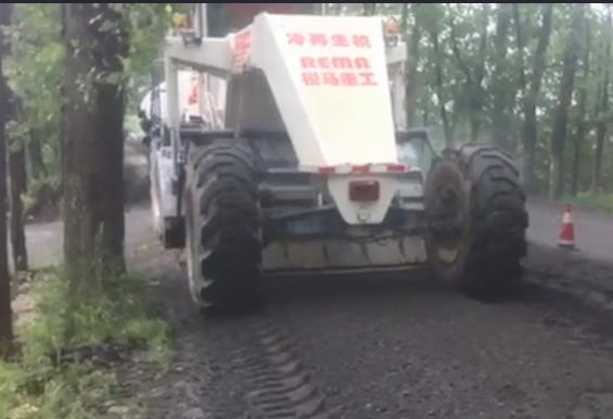 WR450，水穩路基施工